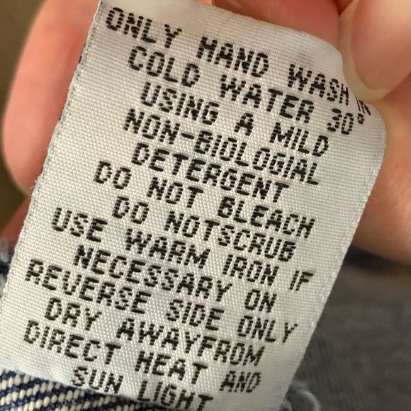 Vintage 90s Y2K Denim Jacket Riviera Hotel Las Vegas Men L Trucker Jean Blue EUC - Picture 13 of 15